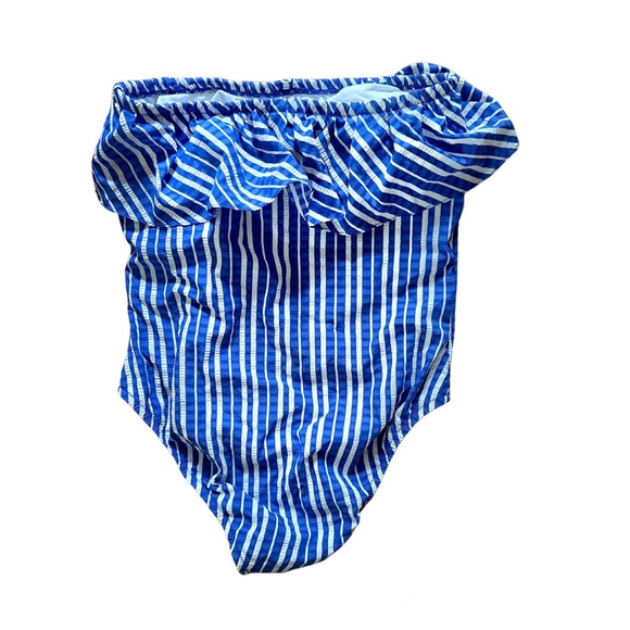 One piece ruffle bandeau swimsuit - Picture 2 of 4